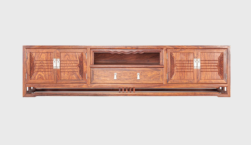 贵阳刺猬紫檀电视柜低柜现代中式全实木电视柜客厅高低柜
